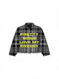 6IX CHECKERED PRETTY GIRLS LOVE MY ENERGY SHIRT