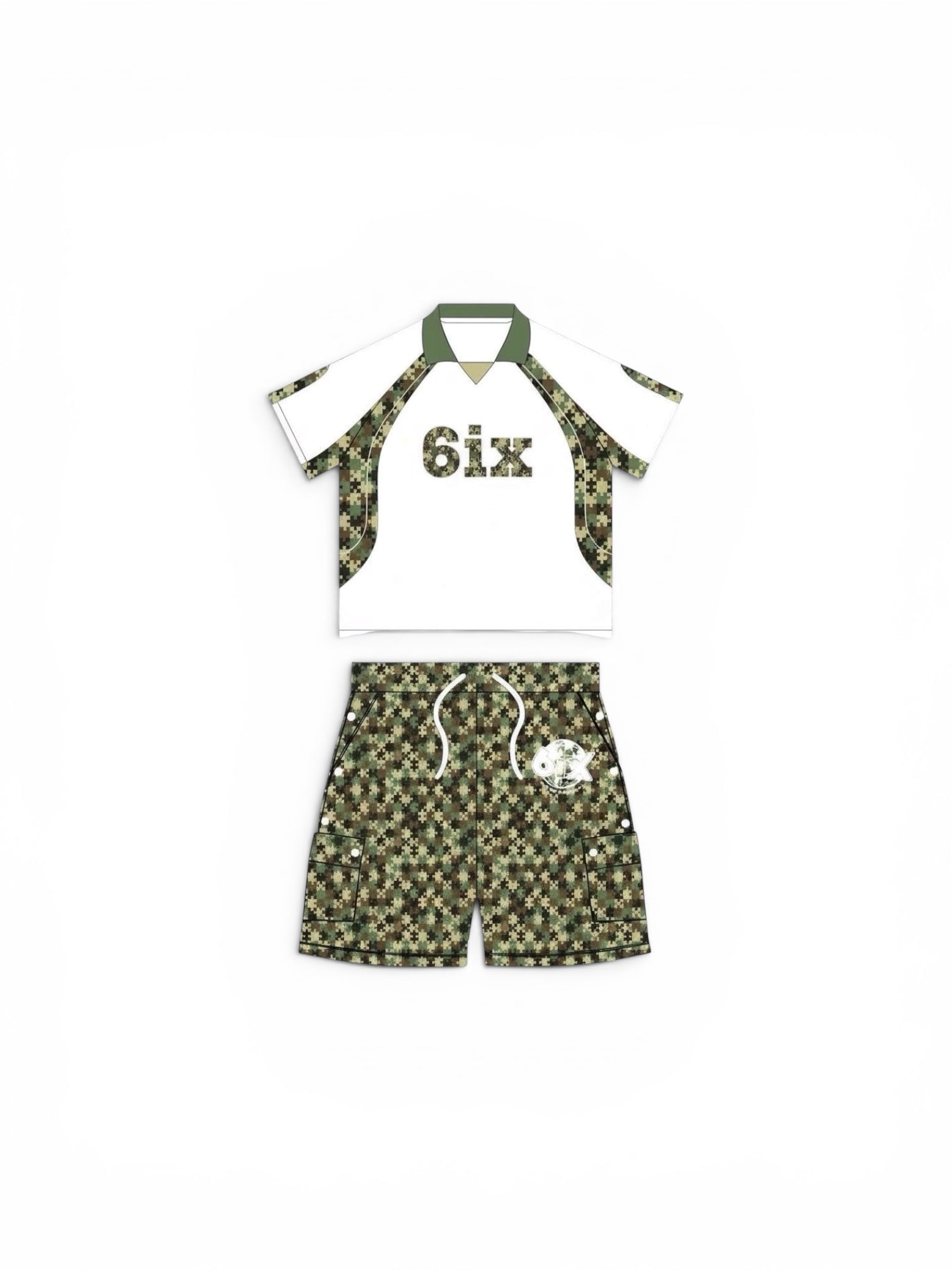 6IX CAMO SET