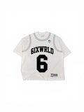 6IXWRLD 2 IN 1 WHITE TSHIRT